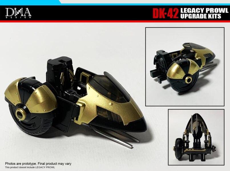 Image Of Legacy Samuari Prowl DNA Design DK 40 Upgrade Kit For Legacy Evolution  (4 of 9)